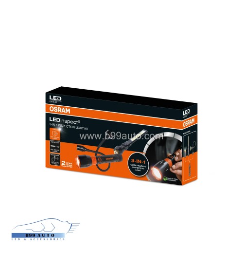 Osram LEDinspect 3-IN-1 INSPECTION LIGHT KIT szerelőlámpa készlet - Li-Ion akksival